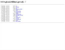 Tablet Screenshot of gis.northlincs.gov.uk