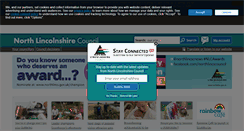 Desktop Screenshot of northlincs.gov.uk